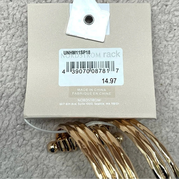 14th & Union Gold-Tone Bangle Bracelet - Picture 5 of 5